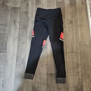 Lilybod Black and Red Leggings Size XS {Bx7}